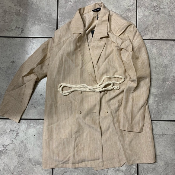 Linen Blazer Dress - Picture 4 of 4